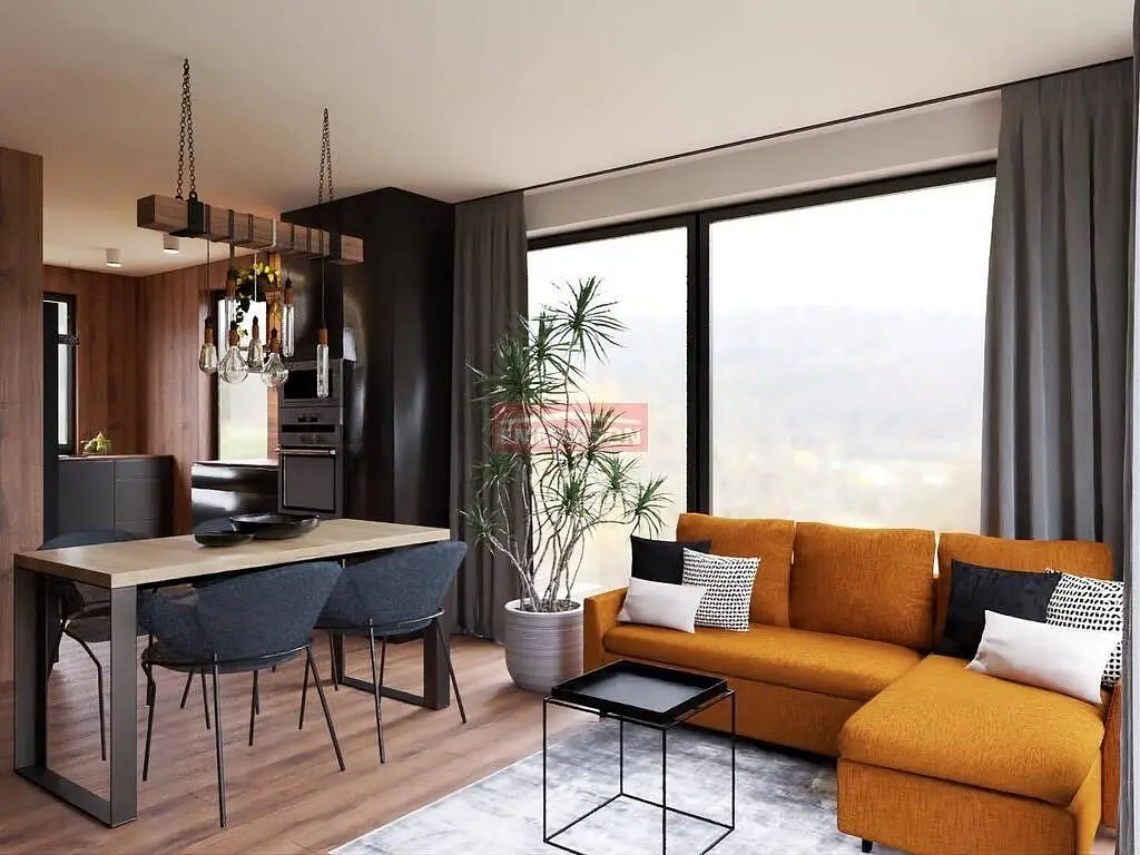 Дневна соба; поглед, модерни стил, природно светло