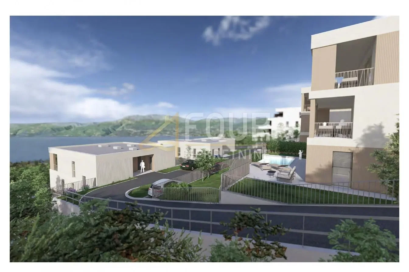 Dům a okolí; výhled