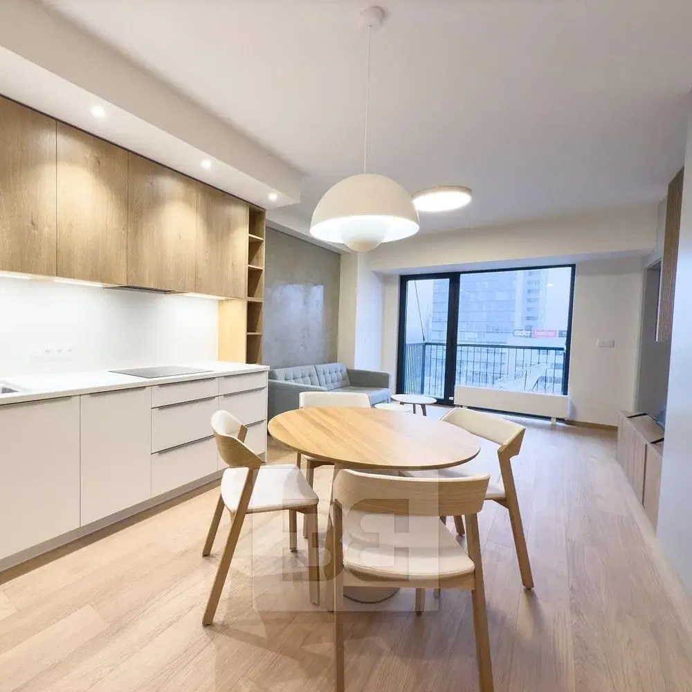 Wohnzimmer; blick, holzboden, tageslicht, moderner stil