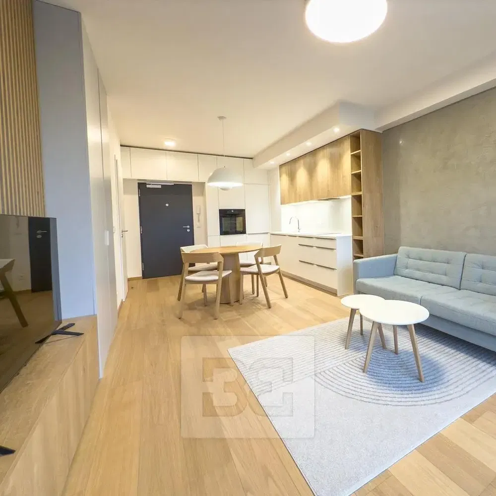 Wohnzimmer; blick, holzboden, tageslicht, moderner stil