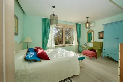 Υπνοδωμάτιο; φυσικό φως, μοντέρνο στυλ