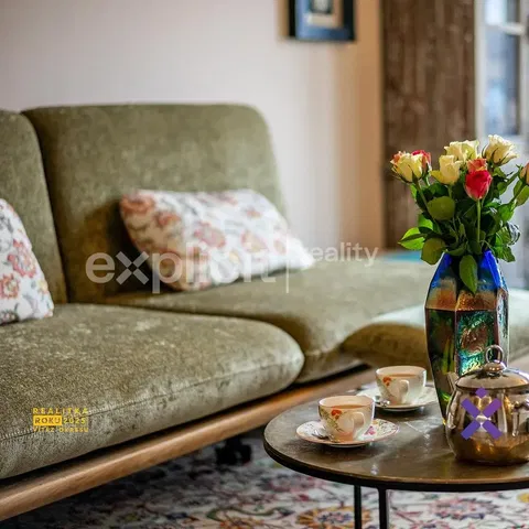 Living room; rustic style