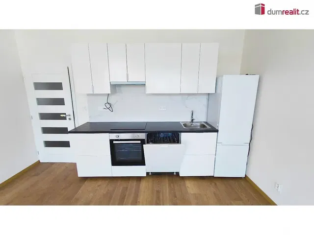 Keuken; keukenapparatuur, houten vloer, gerenoveerd, natuurlijk licht, moderne stijl