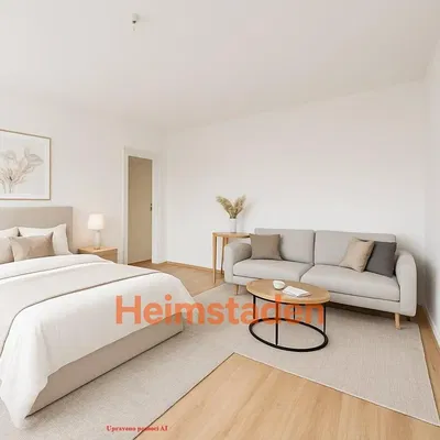 Chambre; style moderne, lumière naturelle