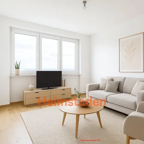 Salon; vue, lumière naturelle, style moderne