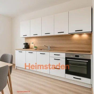 Cuisine; électroménager, style moderne, rénové, lumière naturelle