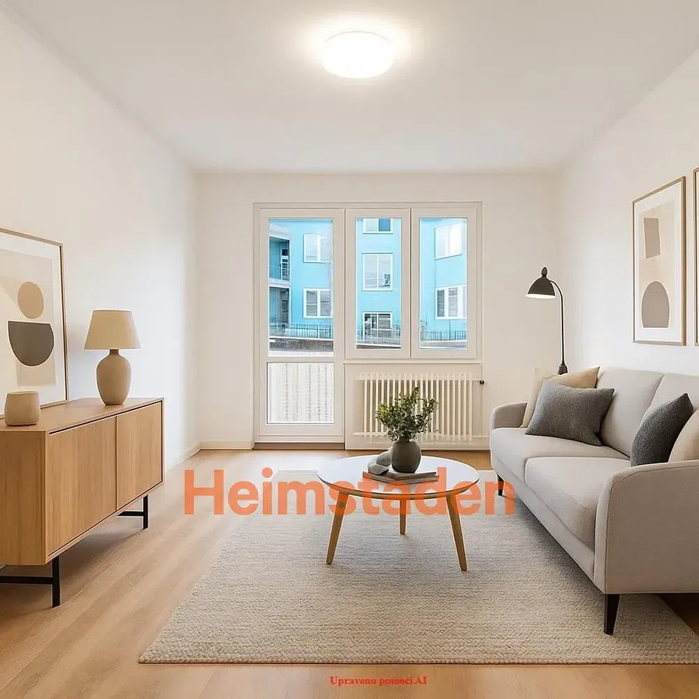 Salon; vue, lumière naturelle, style moderne