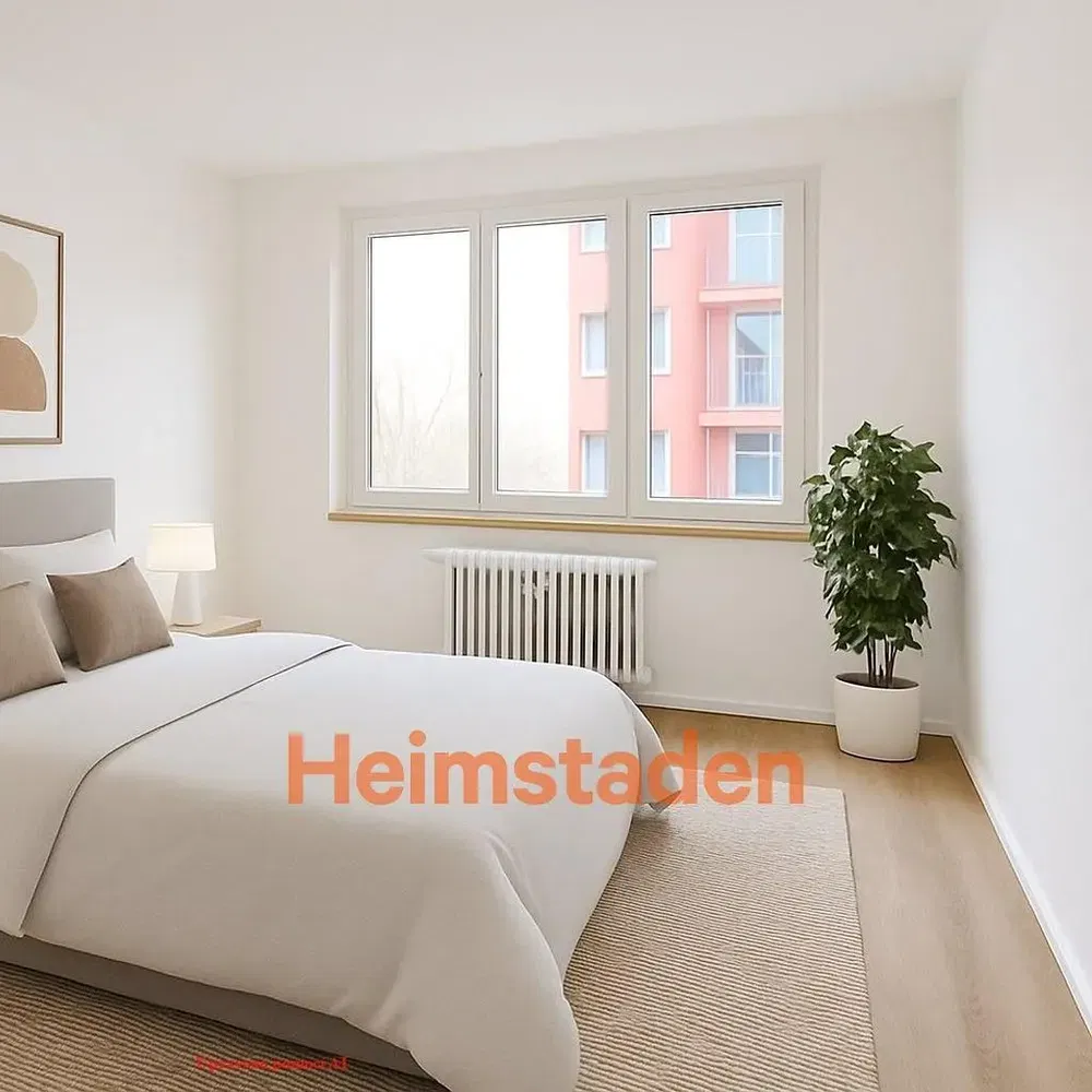 Chambre; lumière naturelle, style moderne