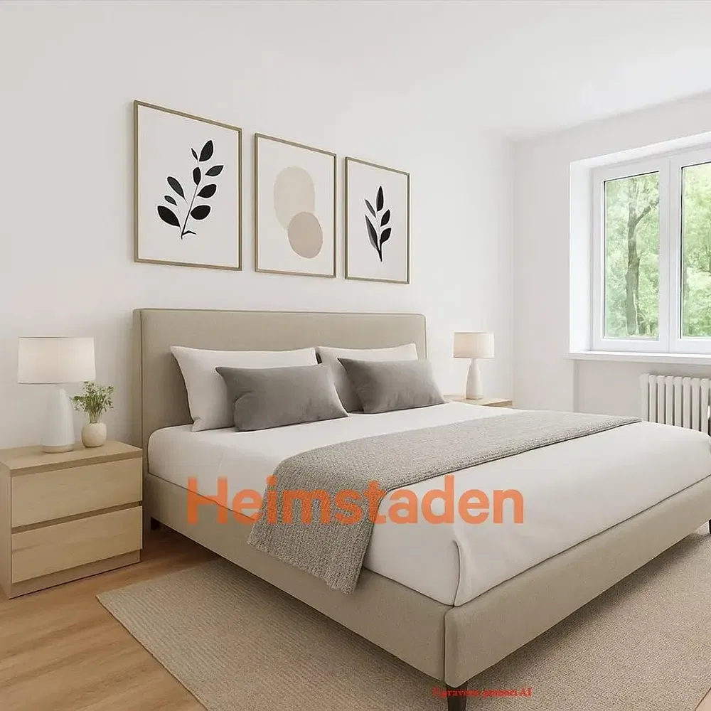 Schlafzimmer; tageslicht, moderner stil