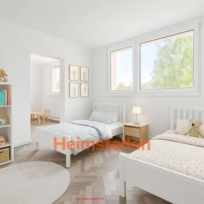 Dječja soba; prirodna svjetlost, moderan stil