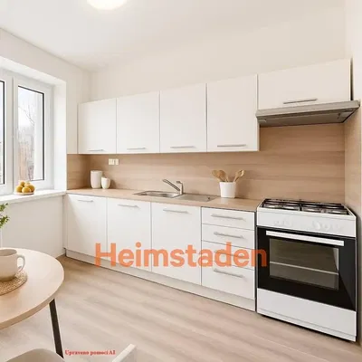 Küche; küchengeräte, moderner stil, tageslicht