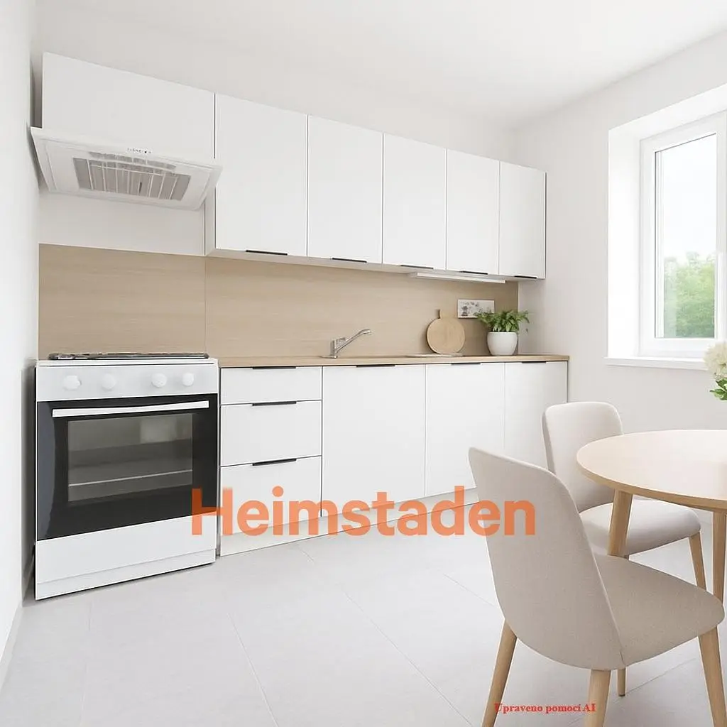 Küche; küchengeräte, tageslicht, moderner stil, fliesenboden