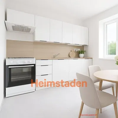 Küche; küchengeräte, tageslicht, moderner stil, fliesenboden