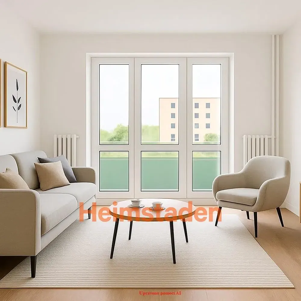 Wohnzimmer; blick, tageslicht, moderner stil, holzboden