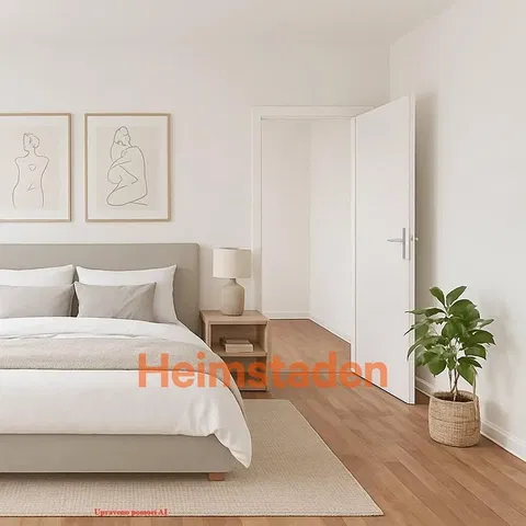 Slaapkamer; natuurlijk licht, moderne stijl