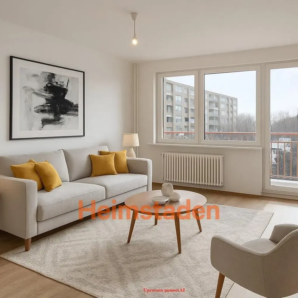 Woonkamer; uitzicht, natuurlijk licht, moderne stijl
