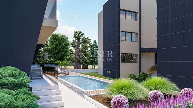 Kuća i okolina; pogled