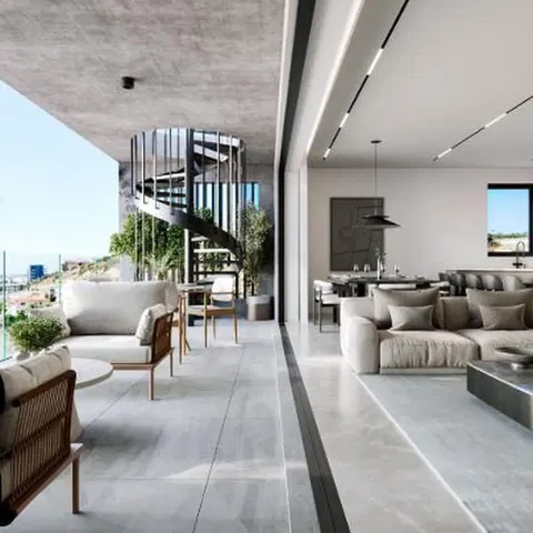 Living room; view, natural light, modern style