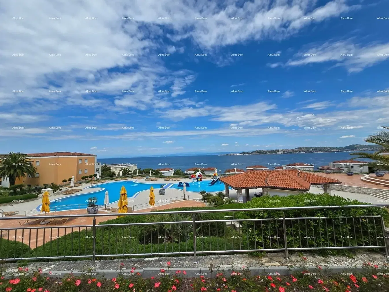 Maison et environs; vue