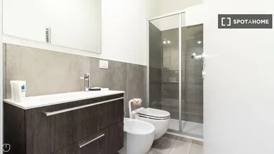 Kupaonica; pločice, renoviran, prirodna svjetlost, moderan stil