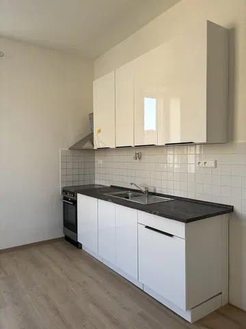 Kuhinja; kuhinjski aparati, prirodno svjetlo, moderni stil