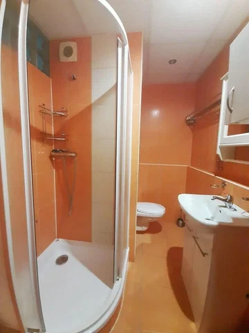 Kupaonica; pločice, prirodno svjetlo, renoviran