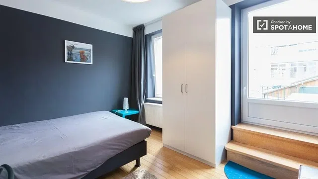 Bedroom; natural light, wood floor