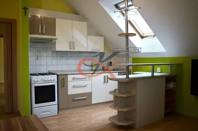 Mutfak; mutfak aletleri, doğal ışık, modern stil