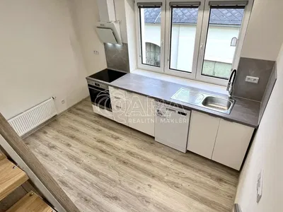 Küche; küchengeräte, renoviert, tageslicht