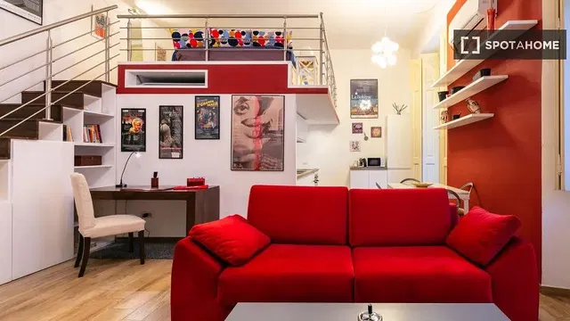 Sala de estar; estilo moderno, chão de madeira, luz natural