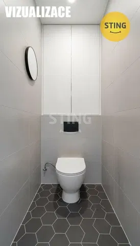 Toilette; fliesenboden