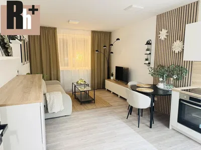 Woonkamer; moderne stijl, natuurlijk licht, houten vloer
