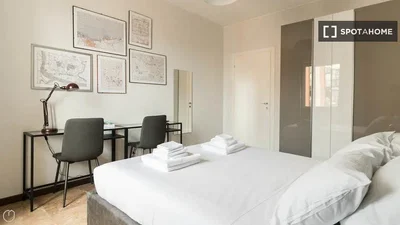 Schlafzimmer; tageslicht, moderner stil