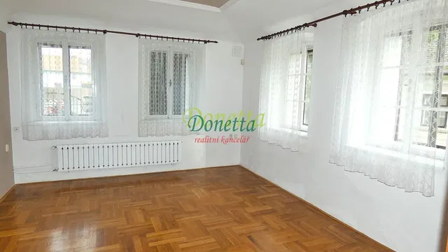 Living room; wood floor, natural light