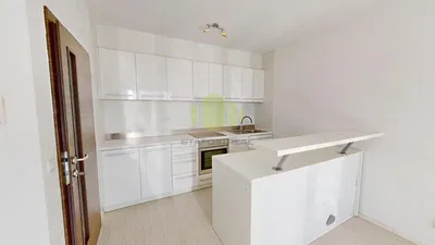 Küche; küchengeräte, renoviert, tageslicht, moderner stil