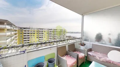 Balkon; blick