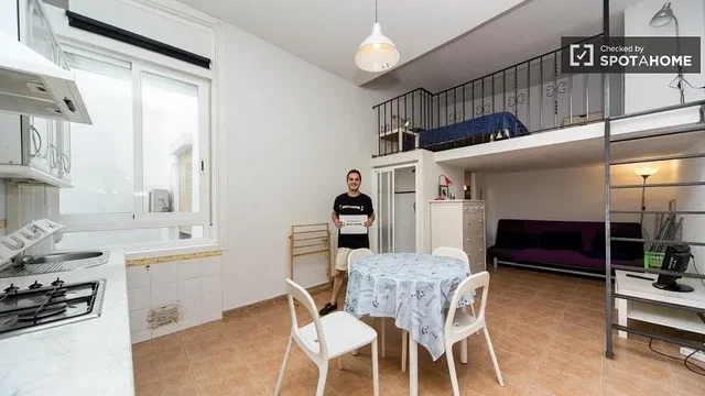 Cocina; vista, luz natural
