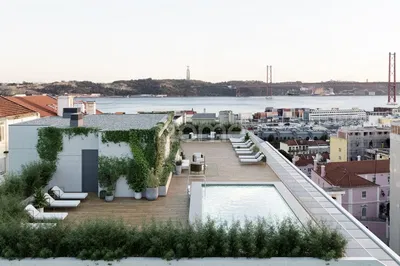 Terrazza; vista, luce naturale