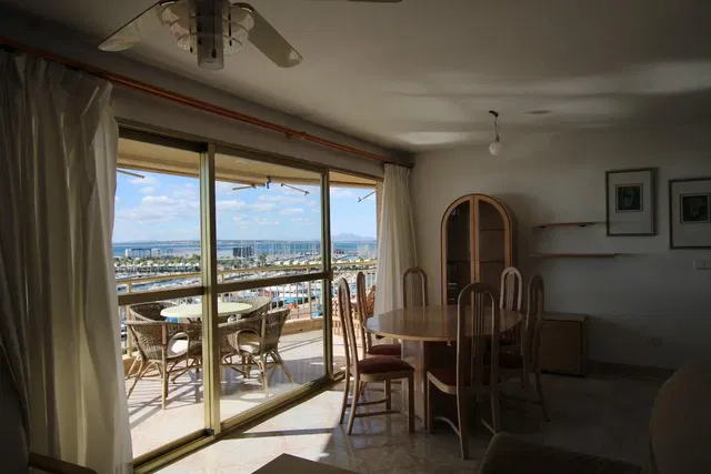 Living room; view, tile floor, natural light
