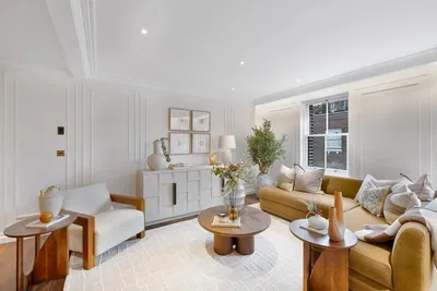 Oturma odası; doğal ışık, modern stil