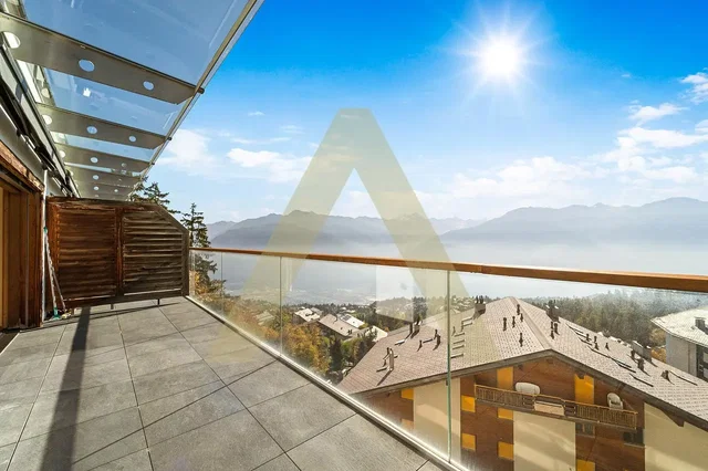 Terras; uitzicht, tegelvloer