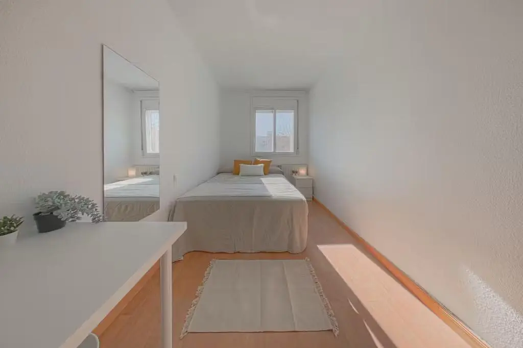 Schlafzimmer; tageslicht, moderner stil