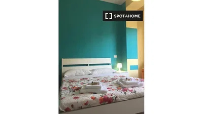 Schlafzimmer; tageslicht, moderner stil