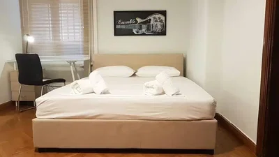 Chambre; parquet, lumière naturelle