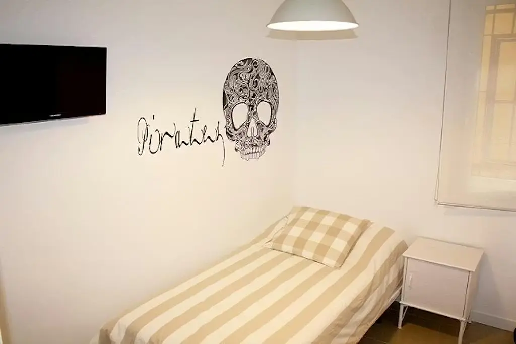Camera da letto; stile rustico