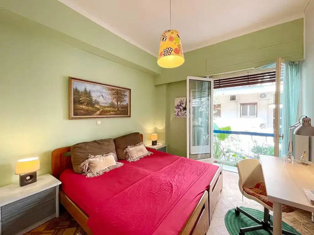 Chambre; lumière naturelle, style moderne