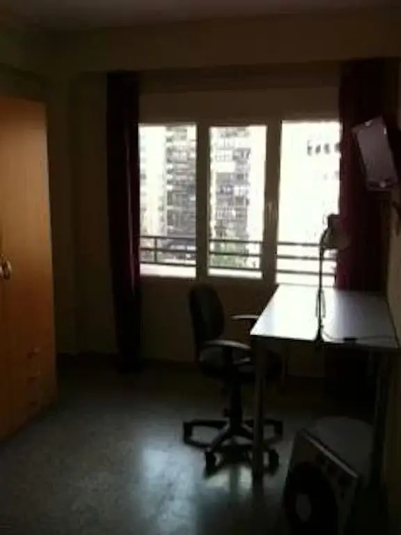 Ložnice; výhled, přirozené světlo