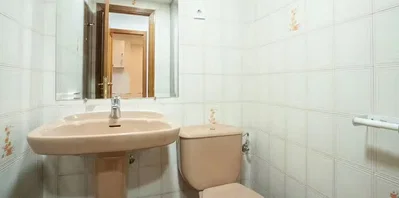 Тоалет; плочице, потребна реновација, природно светло