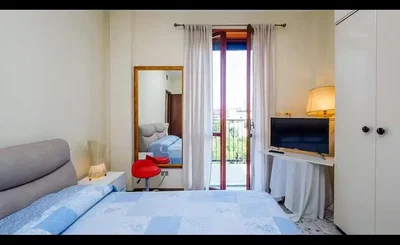 Schlafzimmer; tageslicht, blick