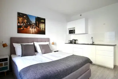 Camera da letto; vista, luce naturale